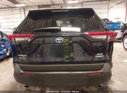 Lot #3053062895 2021 TOYOTA RAV4 HYBRID XLE