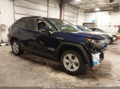 Lot #3053062895 2021 TOYOTA RAV4 HYBRID XLE