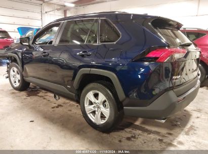 Lot #3053062895 2021 TOYOTA RAV4 HYBRID XLE