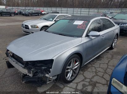 Lot #3037525598 2016 AUDI A8 L 4.0T SPORT