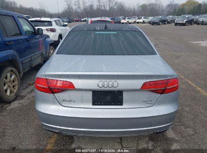 Lot #3037525598 2016 AUDI A8 L 4.0T SPORT