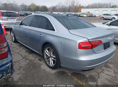 Lot #3037525598 2016 AUDI A8 L 4.0T SPORT