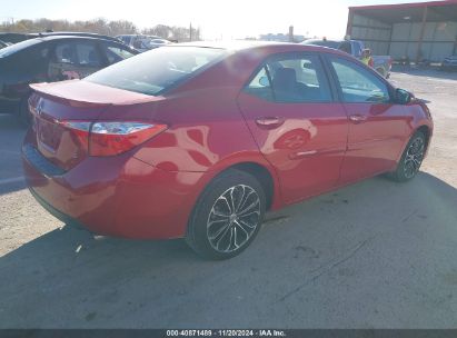 Lot #3053062886 2016 TOYOTA COROLLA S PLUS