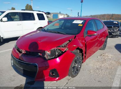 Lot #3053062886 2016 TOYOTA COROLLA S PLUS