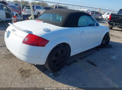 Lot #3045360320 2002 AUDI TT 1.8L