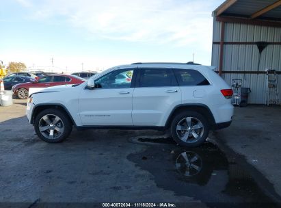 Lot #3051073931 2014 JEEP GRAND CHEROKEE LIMITED