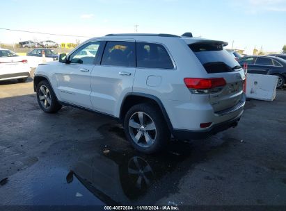 Lot #3051073931 2014 JEEP GRAND CHEROKEE LIMITED