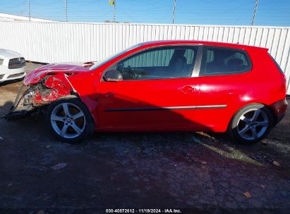 Lot #3056471857 2008 VOLKSWAGEN RABBIT S