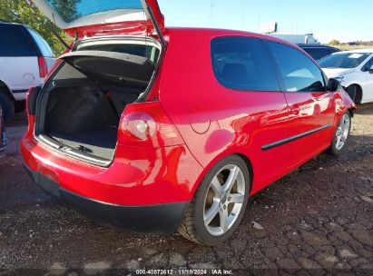 Lot #3056471857 2008 VOLKSWAGEN RABBIT S