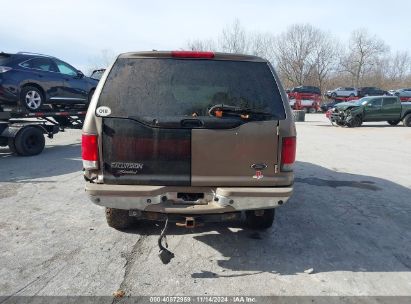 Lot #3005344652 2003 FORD EXCURSION LIMITED