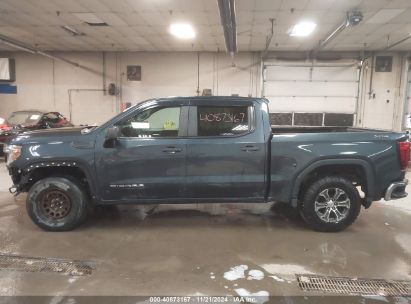 Lot #3051082981 2021 GMC SIERRA 1500 4WD  SHORT BOX