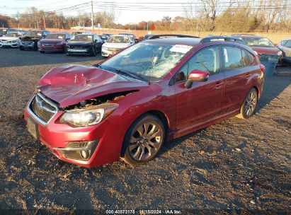 Lot #3035071330 2015 SUBARU IMPREZA 2.0I SPORT PREMIUM