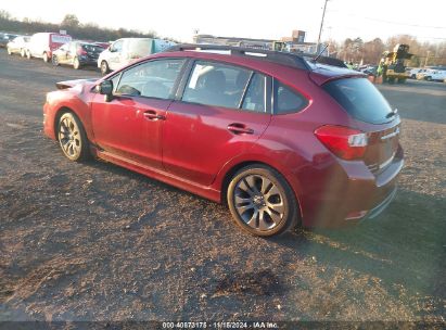 Lot #3035071330 2015 SUBARU IMPREZA 2.0I SPORT PREMIUM