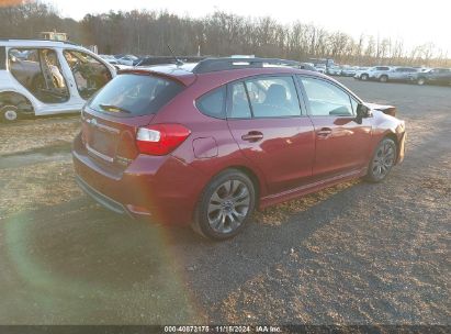 Lot #3035071330 2015 SUBARU IMPREZA 2.0I SPORT PREMIUM