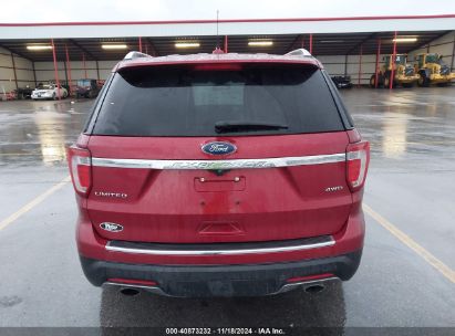 Lot #3053062867 2018 FORD EXPLORER LIMITED