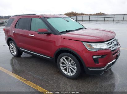 Lot #3053062867 2018 FORD EXPLORER LIMITED