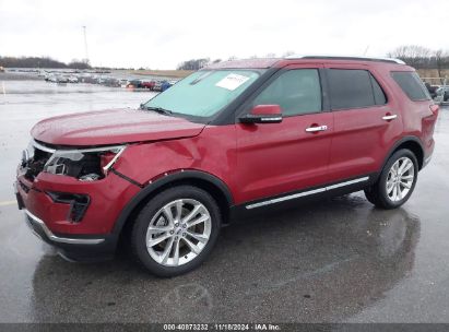 Lot #3053062867 2018 FORD EXPLORER LIMITED