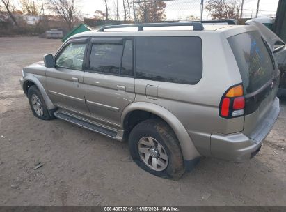 Lot #3037543048 2001 MITSUBISHI MONTERO SPORT LTD