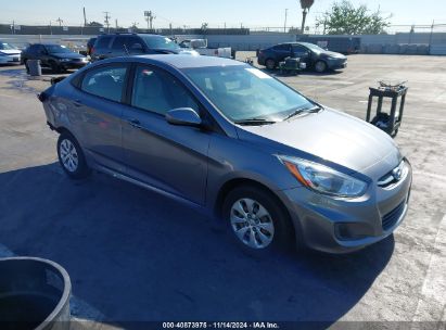 Lot #3035094284 2016 HYUNDAI ACCENT SE