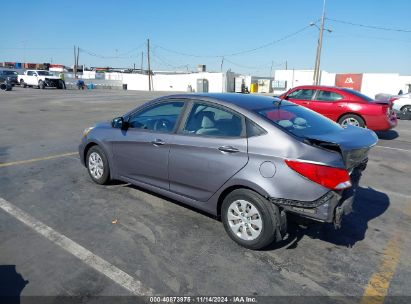 Lot #3035094284 2016 HYUNDAI ACCENT SE