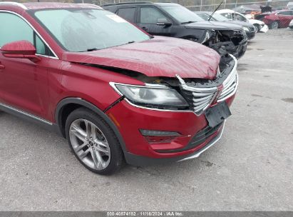 Lot #3053062865 2015 LINCOLN MKC