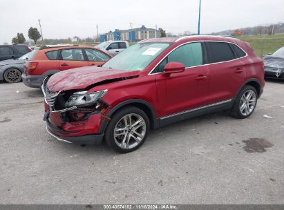 Lot #3053062865 2015 LINCOLN MKC