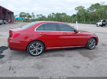 Lot #3042556541 2016 MERCEDES-BENZ C-CLASS C 300/LUXURY/SPORT