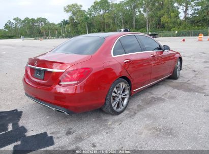 Lot #3042556541 2016 MERCEDES-BENZ C-CLASS C 300/LUXURY/SPORT