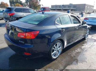 Lot #2992831554 2007 LEXUS IS 250