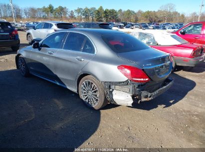 Lot #3052074862 2018 MERCEDES-BENZ C 300 4MATIC