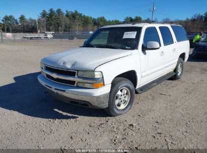 Lot #3007837652 2002 CHEVROLET SUBURBAN 1500 LT