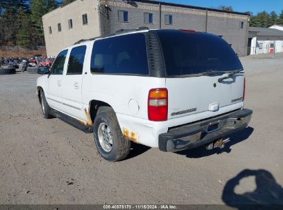 Lot #3007837652 2002 CHEVROLET SUBURBAN 1500 LT