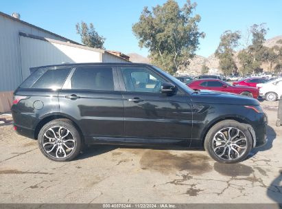 Lot #3056062946 2021 LAND ROVER RANGE ROVER SPORT HSE SILVER EDITION MHEV