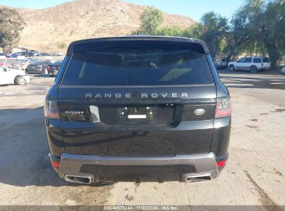 Lot #3056062946 2021 LAND ROVER RANGE ROVER SPORT HSE SILVER EDITION MHEV