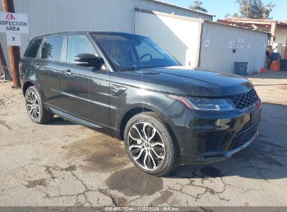 Lot #3056062946 2021 LAND ROVER RANGE ROVER SPORT HSE SILVER EDITION MHEV