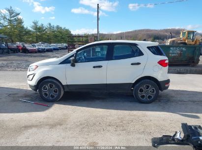 Lot #3053068366 2021 FORD ECOSPORT S