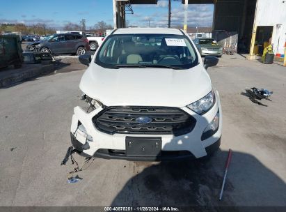 Lot #3053068366 2021 FORD ECOSPORT S