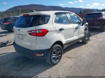 Lot #3053068366 2021 FORD ECOSPORT S