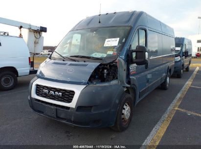 Lot #2992821157 2019 RAM PROMASTER 3500 CARGO VAN HIGH ROOF 159 WB EXT