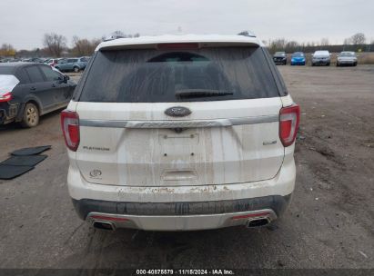 Lot #3035082969 2016 FORD EXPLORER PLATINUM