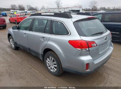 Lot #2992834348 2013 SUBARU OUTBACK 2.5I