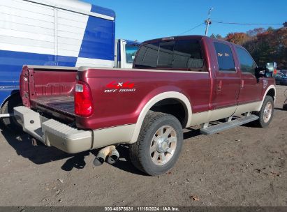 Lot #2992834349 2009 FORD F-250 FX4/HARLEY-DAVIDSON/KING RANCH/LARIAT/XL/XLT