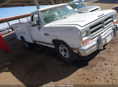 Lot #3053066639 1990 DODGE D-SERIES D200/D250