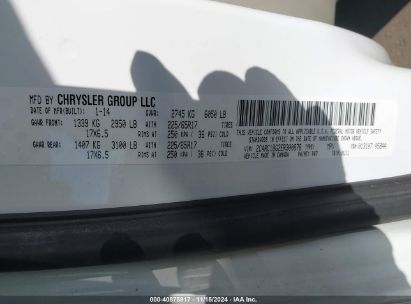 Lot #3051076887 2014 CHRYSLER TOWN & COUNTRY TOURING