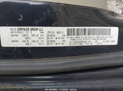 Lot #3002837050 2013 DODGE GRAND CARAVAN SXT