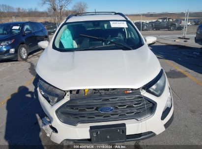 Lot #3053062854 2018 FORD ECOSPORT SES