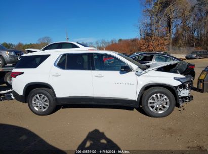 Lot #3052074826 2022 CHEVROLET TRAVERSE AWD LS