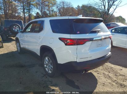 Lot #3052074826 2022 CHEVROLET TRAVERSE AWD LS