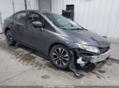 Lot #3035082943 2015 HONDA CIVIC EX