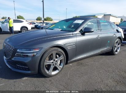 Lot #2992820341 2021 GENESIS G80 3.5T AWD